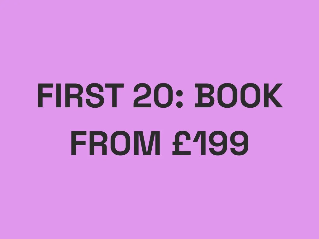 Be the first to join the summit - first 20 people can book from £199