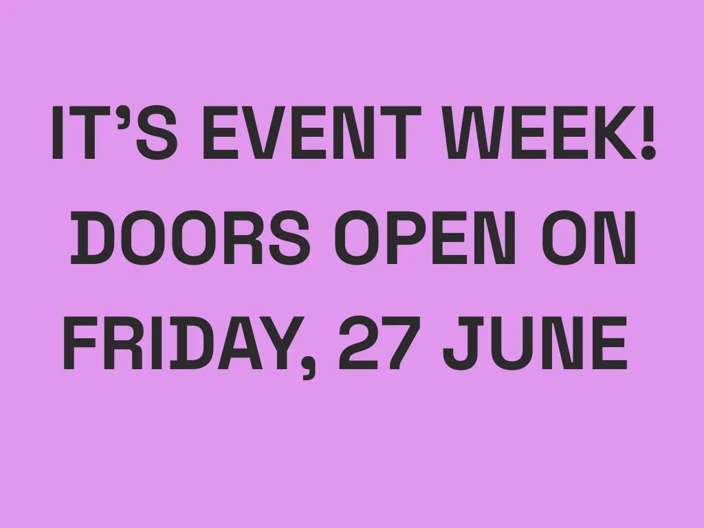 Final call to secure your space...