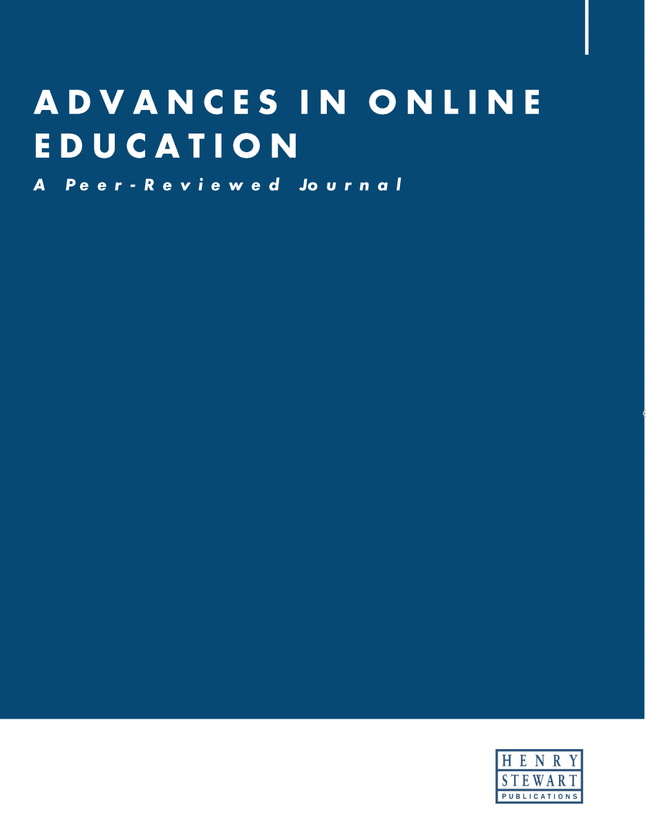 Advances in Online Education: A Peer-Reviewed Journal 